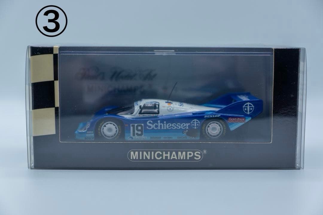 自動車 MINICHAMPS Porsche 956L & 956K & 956K