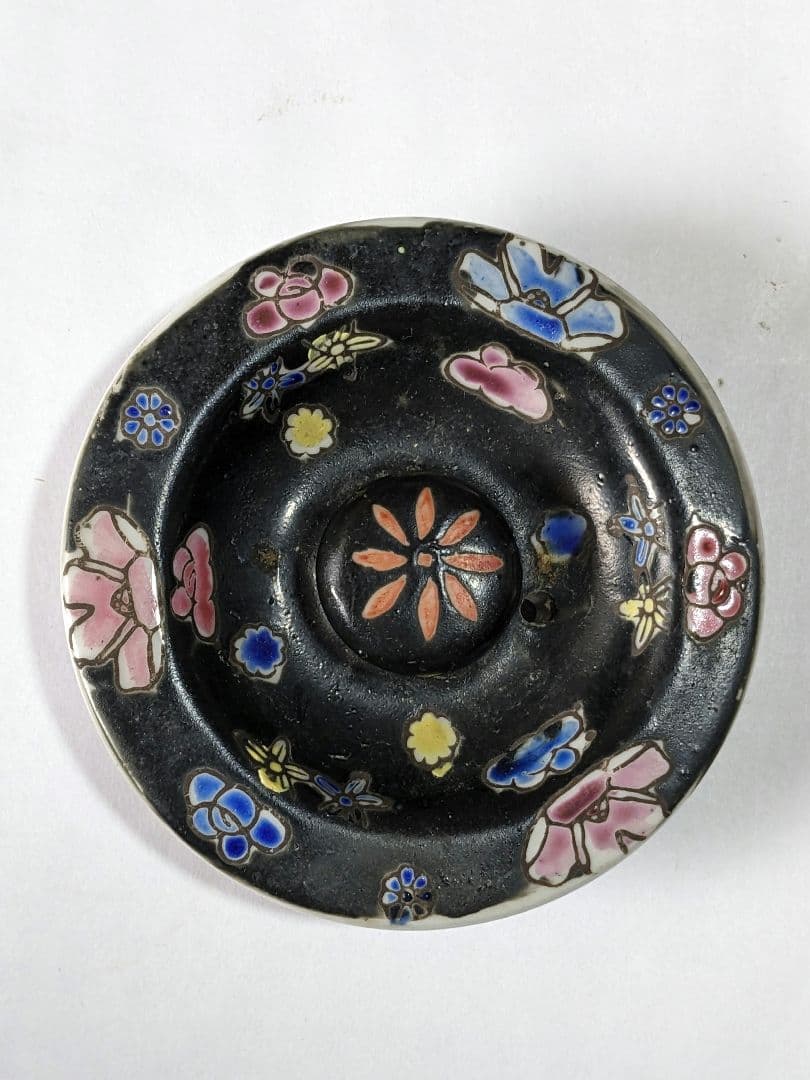 ♦中国古玩 花埋め図 景徳鎮窯 輸出用CHINA 茶道具 急須 古美術 骨董品