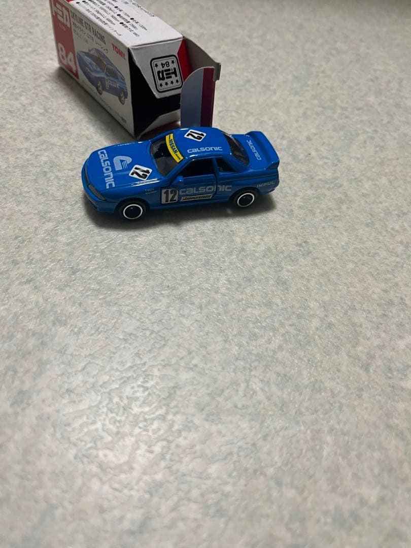 トミカ日本製 赤箱84スカイライン GTR レーシングカルソニック　最安値