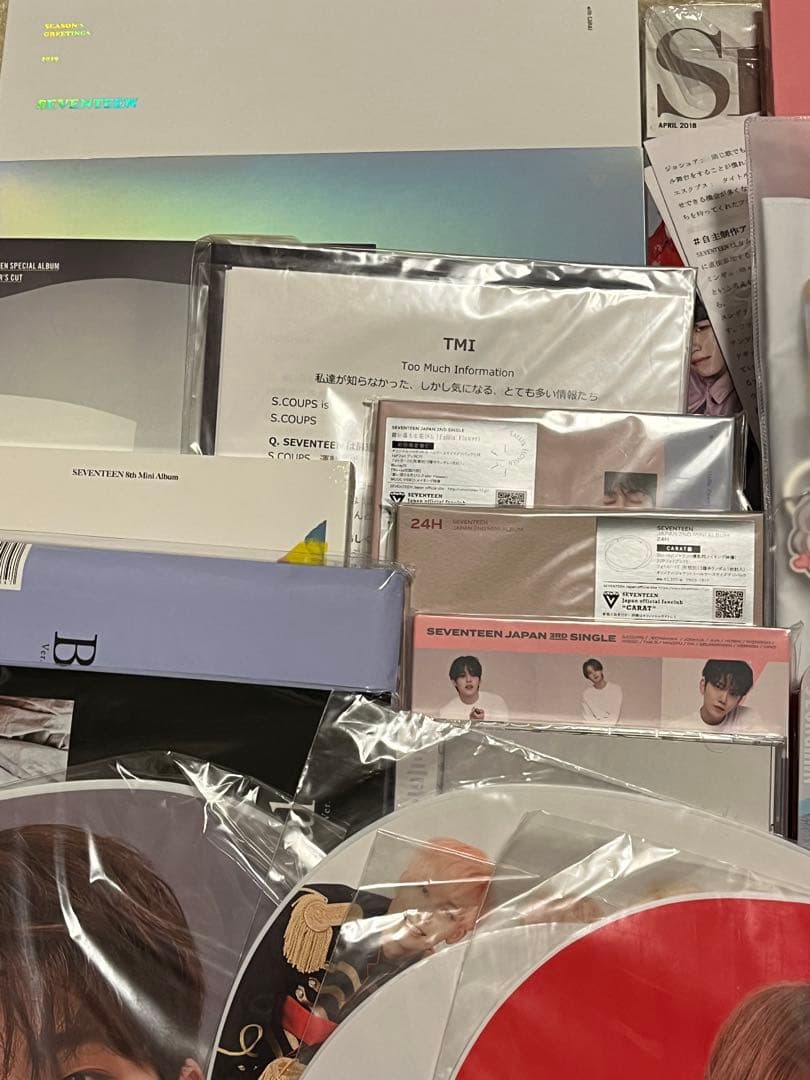 seventeen グッズ CD うちわ 等 まとめ売り