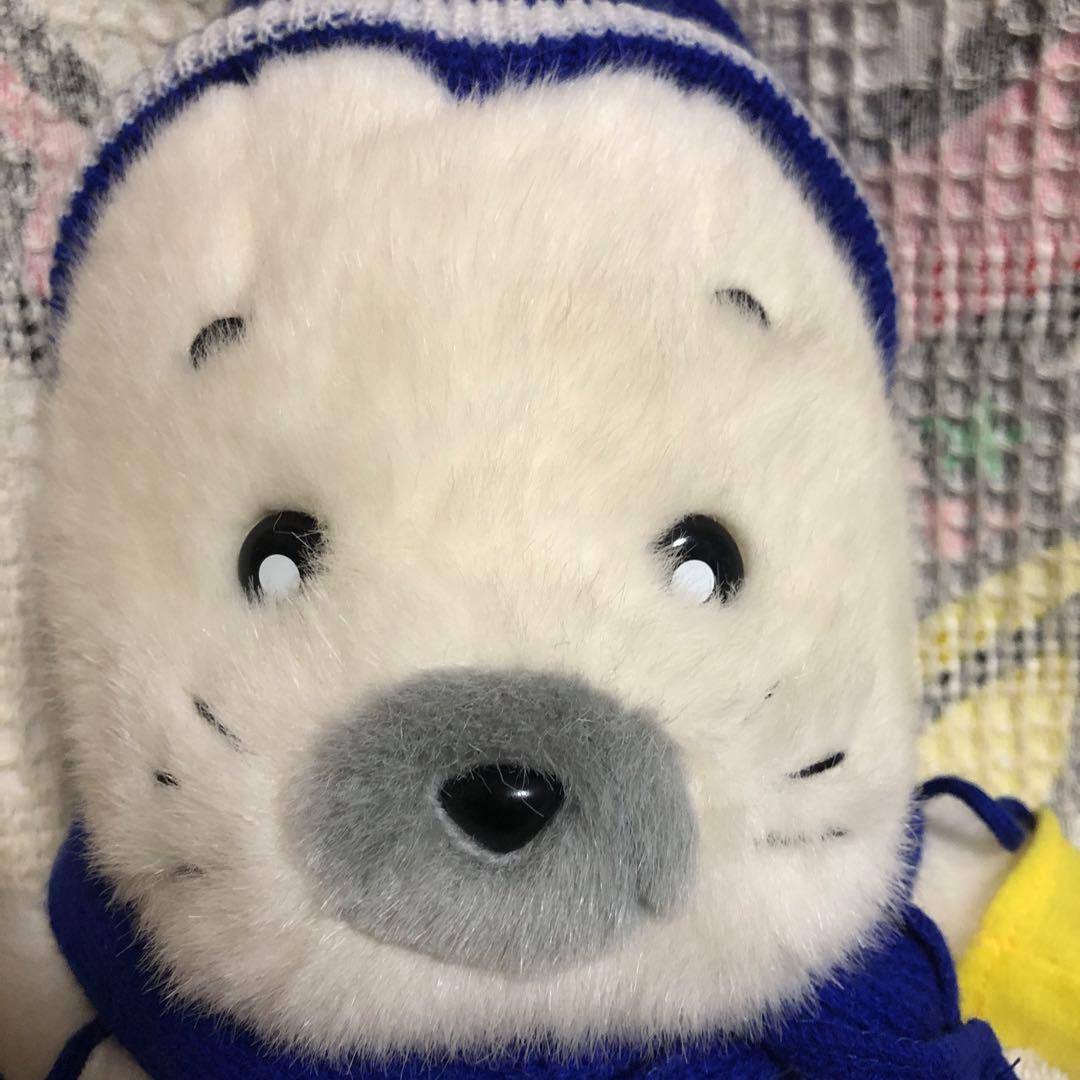 平成レトロ　少年アシベ　ゴマちゃん　クリスマス＆ウィンター　着ぐるみぬいぐるみ