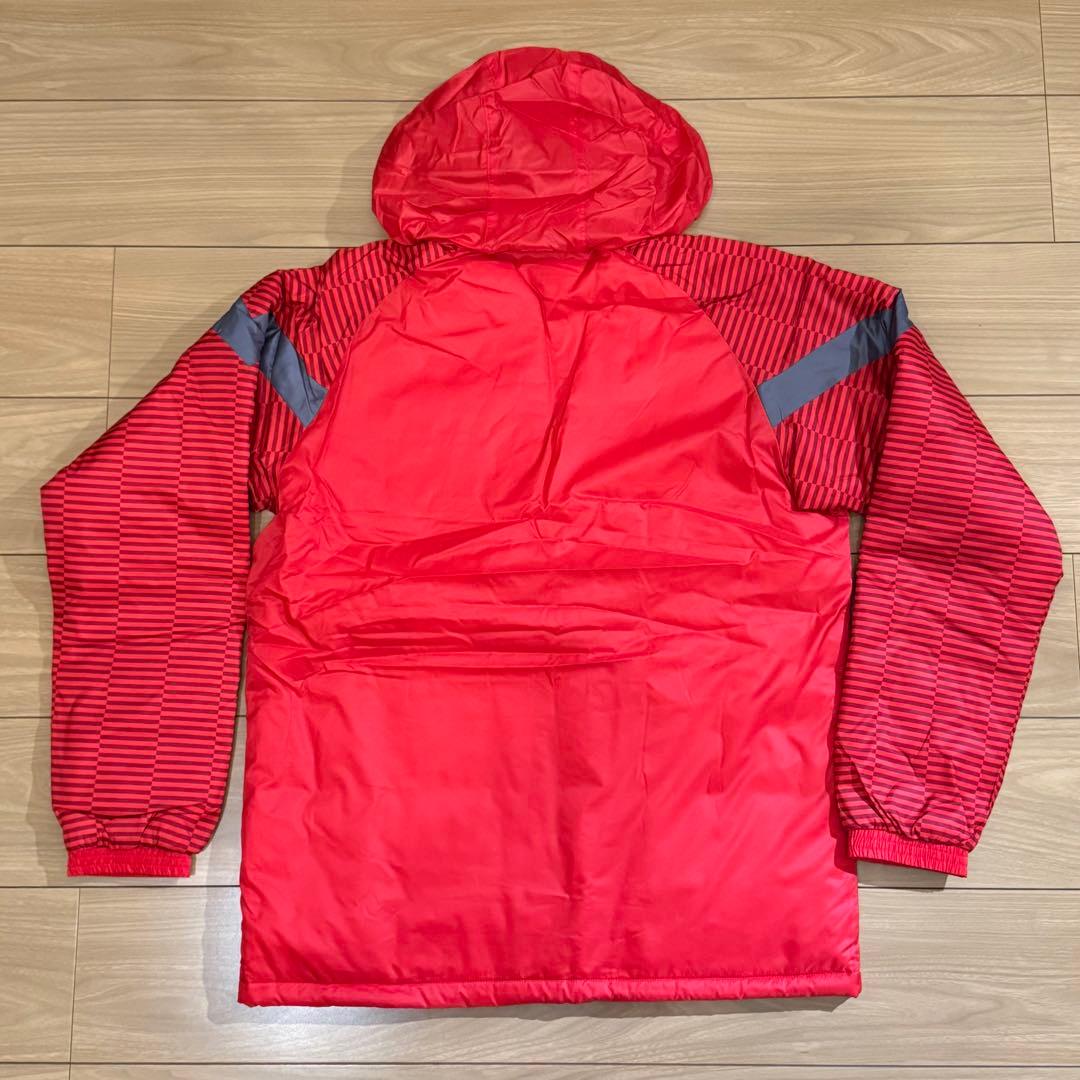 新品 PUMA 中綿ジャケット・パンツ上下 L 赤/黒