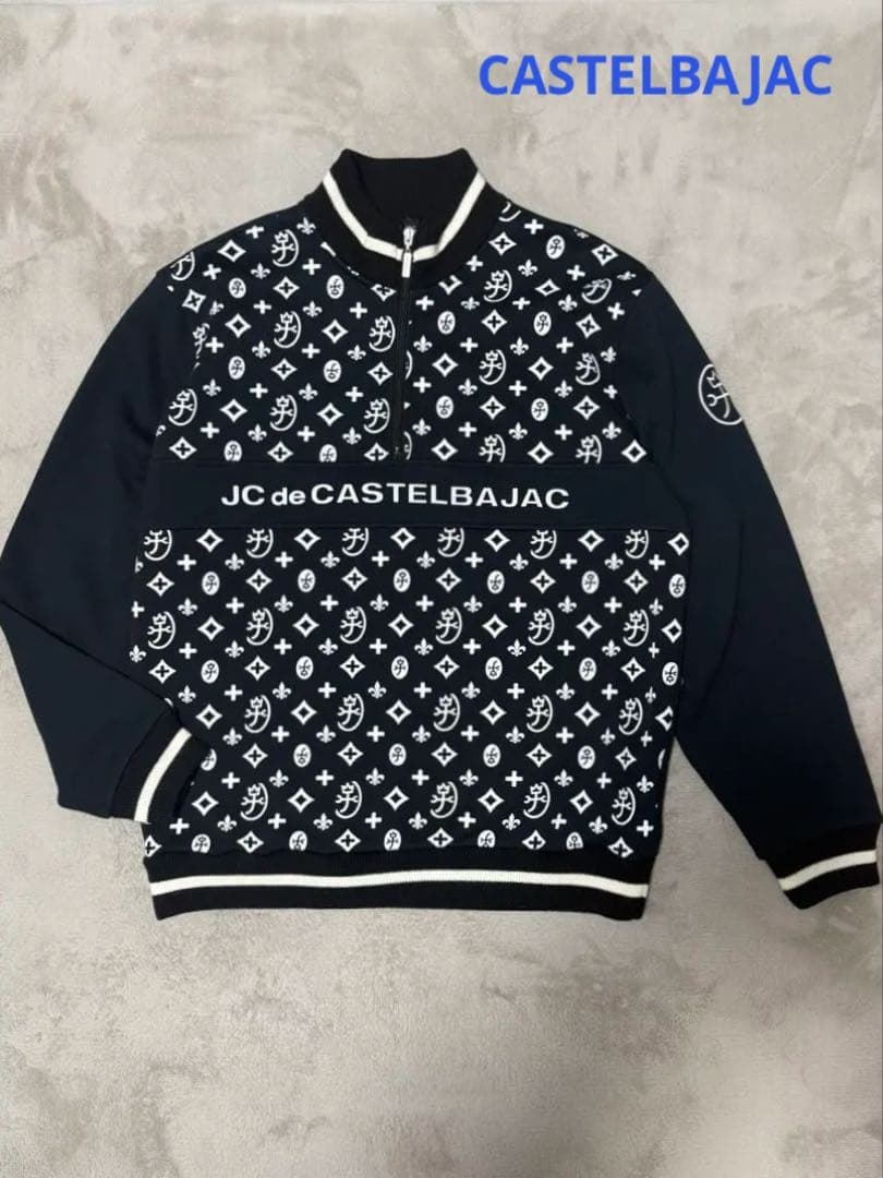 カステルバジック　CASTELBAJAC ハーフジップアップ トレーナー 48
