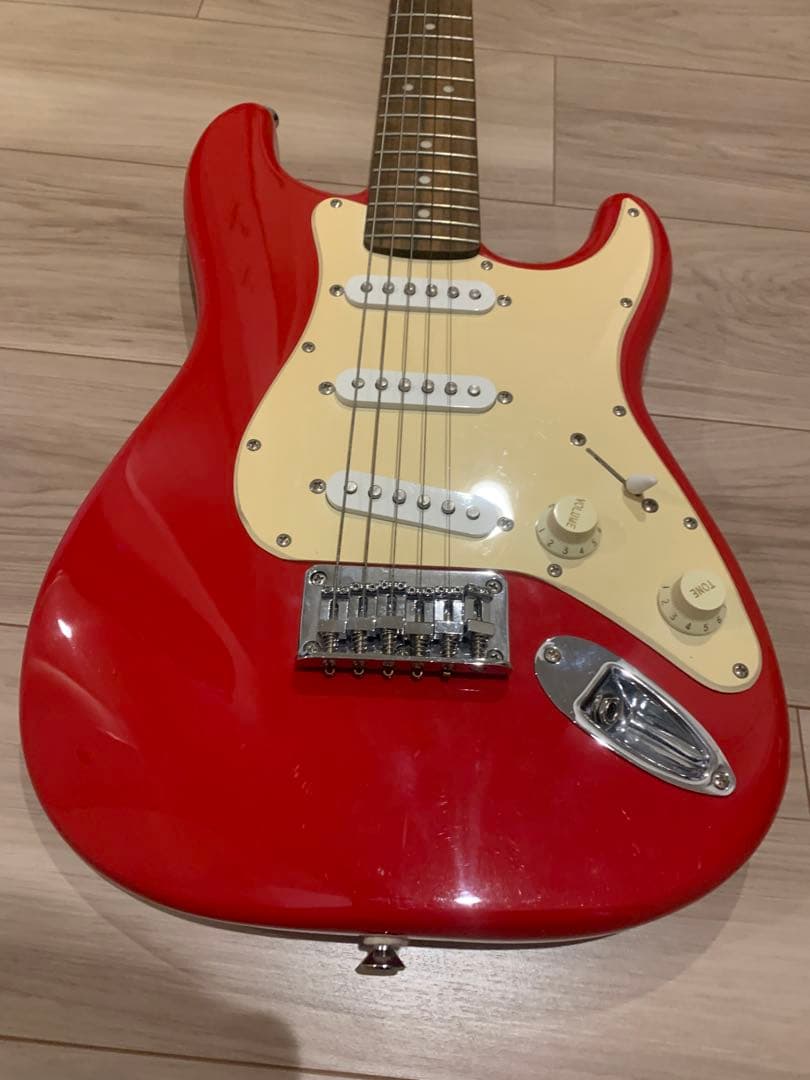 Squier miniレッド
