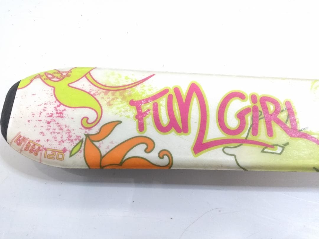 女子ジュニアカービングスキー4点セット ロシニョール120cm ブーツ21cm◇