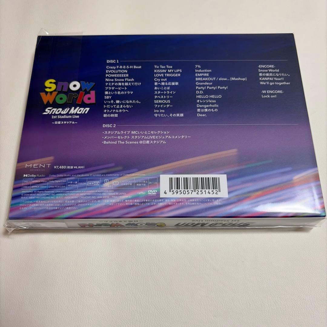 【新品未開封】Man  World 日産スタジアムFC限定DVD