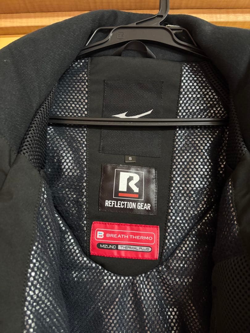 ミズノ スキーウェア ブレスサーモ レディース S ブラック