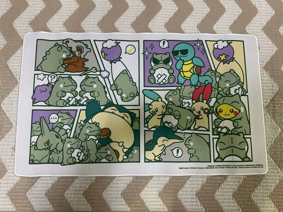 ポケモンセンター 海外 サプライ みがわり プレイマット