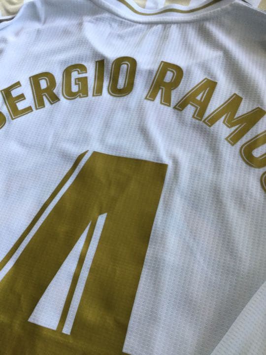 19/20 レアルマドリード#４ Ramos 選手支給品