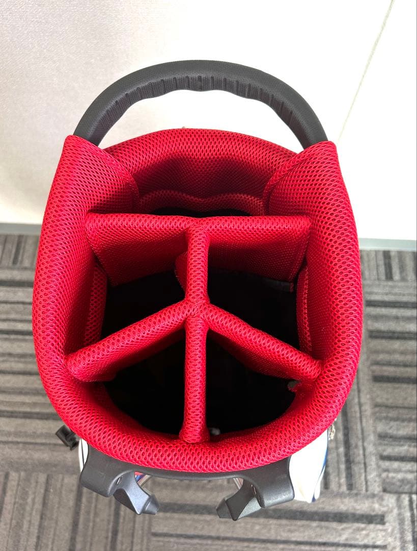 100本限定！USA 美品 ダイナミックゴールド スタンド キャディバッグ（白）