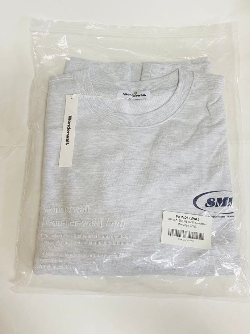 【新品未使用】ATEEZ × Wonderwall スウェット グレー