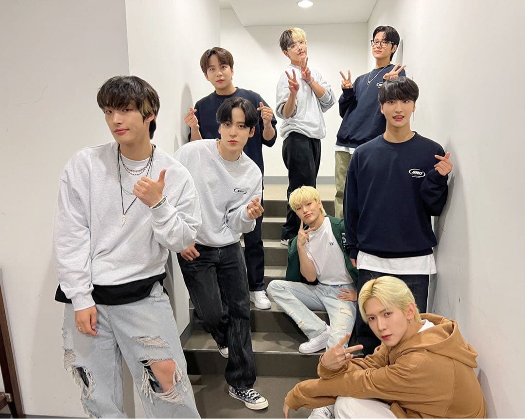 【新品未使用】ATEEZ × Wonderwall スウェット グレー