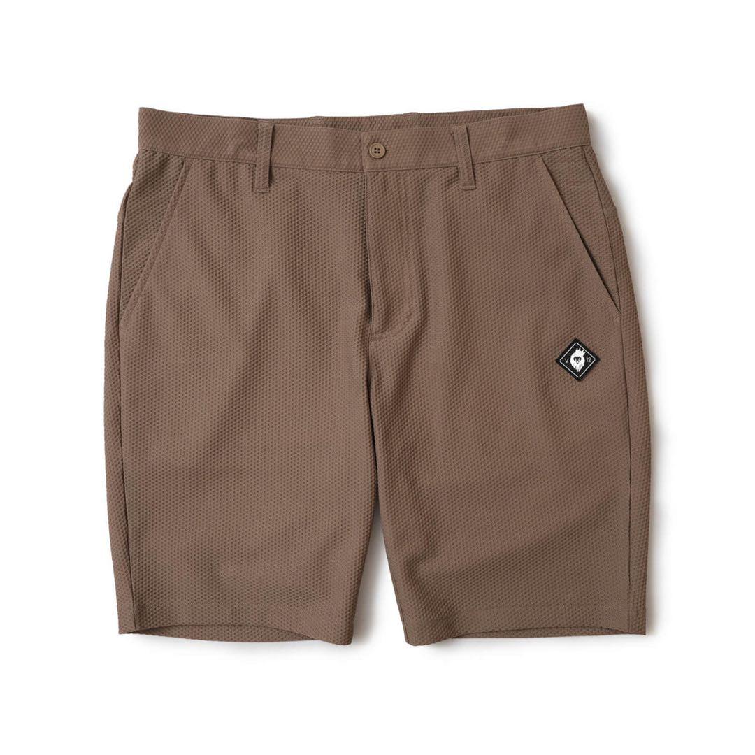 v twelve COMFO SHORTSメッシュショートパンツ ブラウン