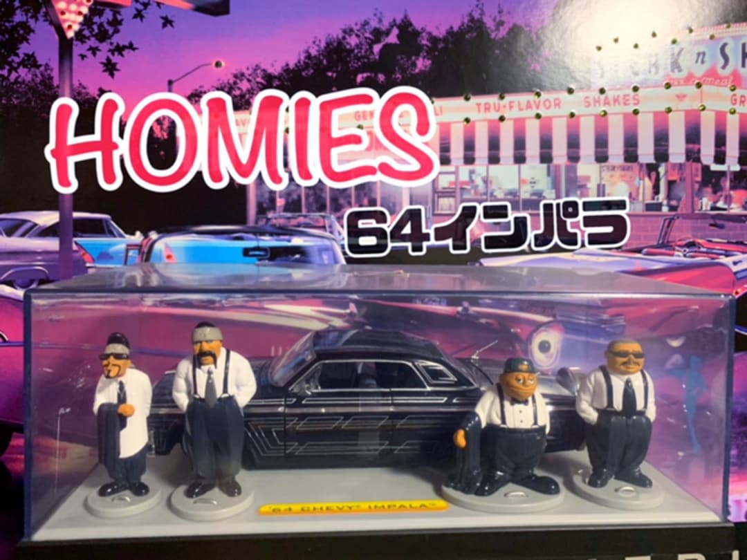 希少‼︎ ホーミーズフィギュアセット　 廃盤64インパラ　1/24スケール‼︎