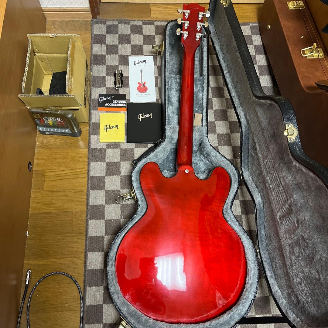 美品ギブソンES-335 2018年 メンフィス工場製　ハードケース付