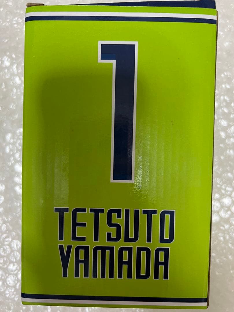 ヤクルトスワローズ　山田哲人　直筆サイン　ボブルヘッド　トリプルスリー盗塁