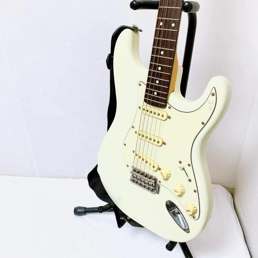 美品 Grassroots グラスルーツ Stratocaster ホワイト 白