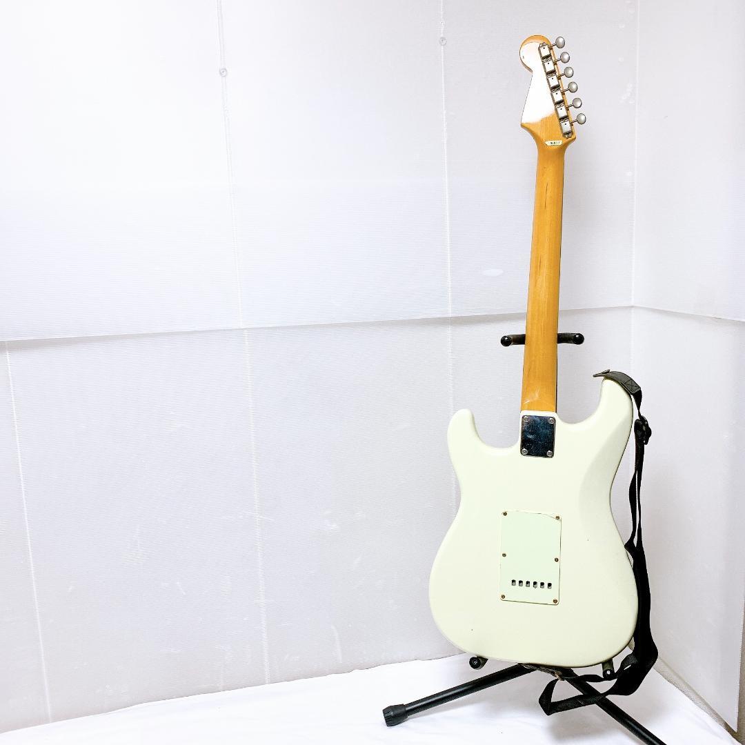 美品 Grassroots グラスルーツ Stratocaster ホワイト 白