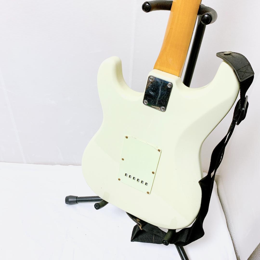 美品 Grassroots グラスルーツ Stratocaster ホワイト 白