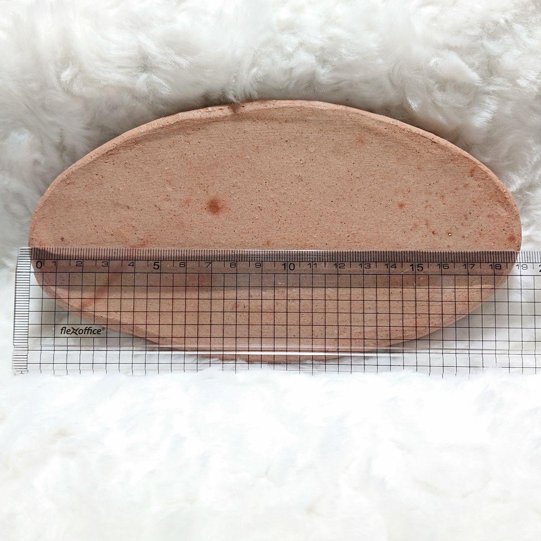 【2456】ガラスプレート…備前焼