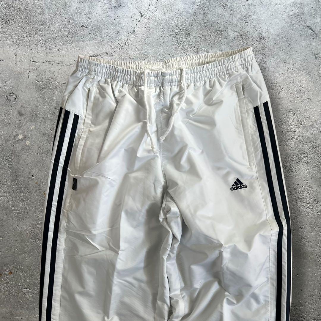 ウェア adidas nylon track pants \"white\"