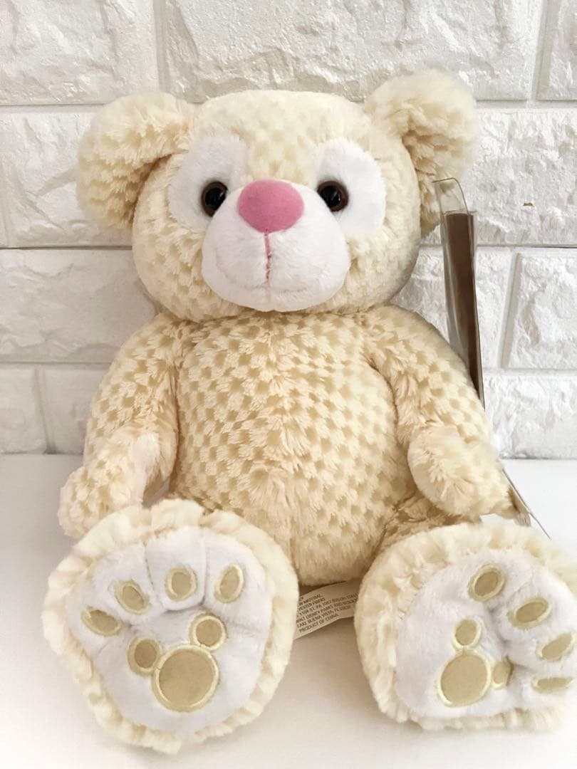 WDWディズニーベア　プリンセスダッフィー ワッフルダッフィー イエロー