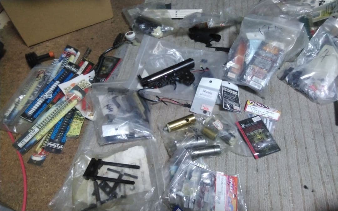 マルイ電動ガン　カスタム用部品セット　総額６万円分以上　システマ、マルイ、ヨコモ