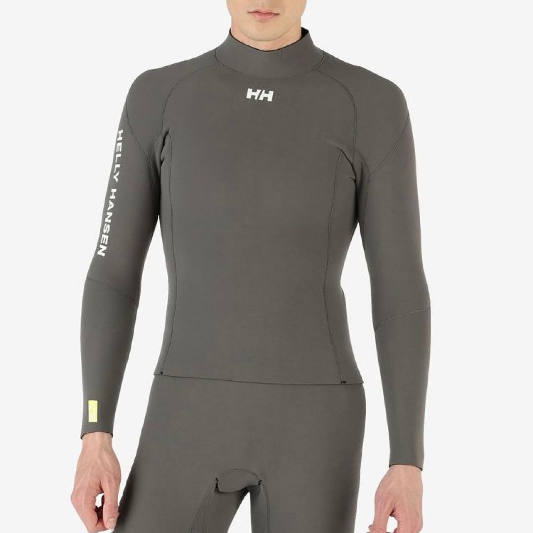 新品 ヘリーハンセン ベロシティー 2mm タッパー KZ ブラック グレー S