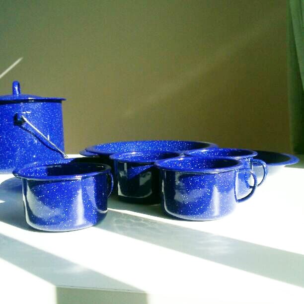 【JOYLIFE】CAMP用ホーロー食器セット(11pcs)