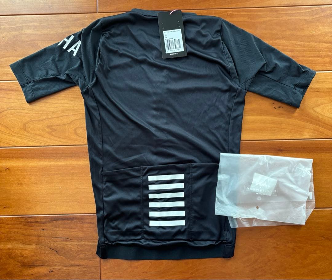 【vail816】ラファ ジャージ黒 XS＋プロチームビブショーツXS緑