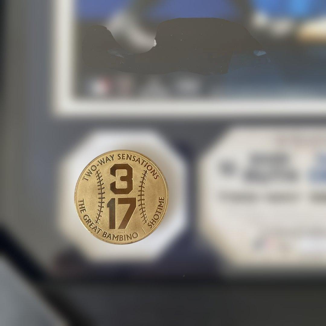 Babe Ruth & Shohei Ohtani 記念品