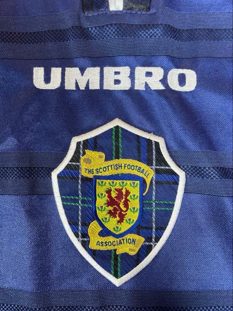 ⭐︎値段相談応じます！【美品】UMBRO1998 スコットランド代表ユニM 当時物