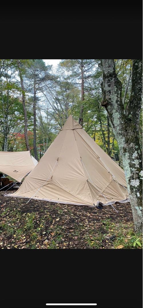 テンマクデザイン　サーカスtc bigとグランドシートハーフ