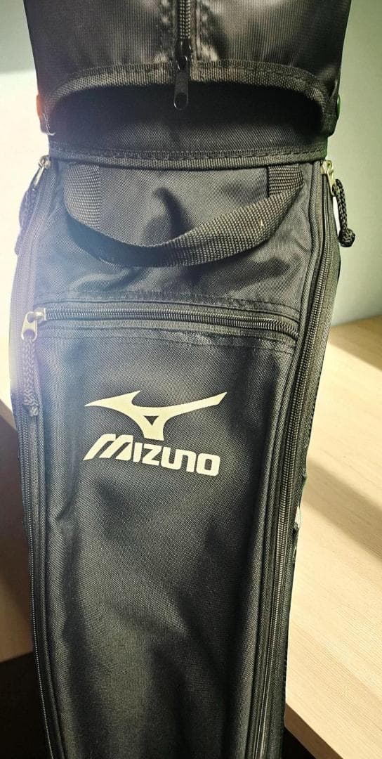 送料無料/美品　Mizuno T-ZOID 軽量タイプ/ゴルフバッグBLACK