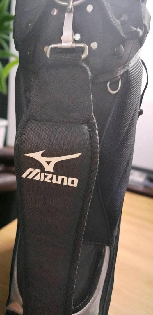 送料無料/美品　Mizuno T-ZOID 軽量タイプ/ゴルフバッグBLACK