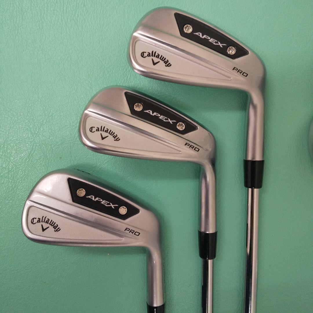 callaway apex pro 5〜PW project x 6.0