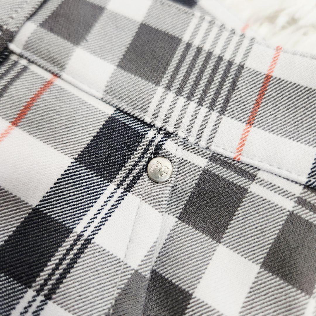 PEARLY GATES ゴルフウェア チェック ロングパンツ ストレッチ 3