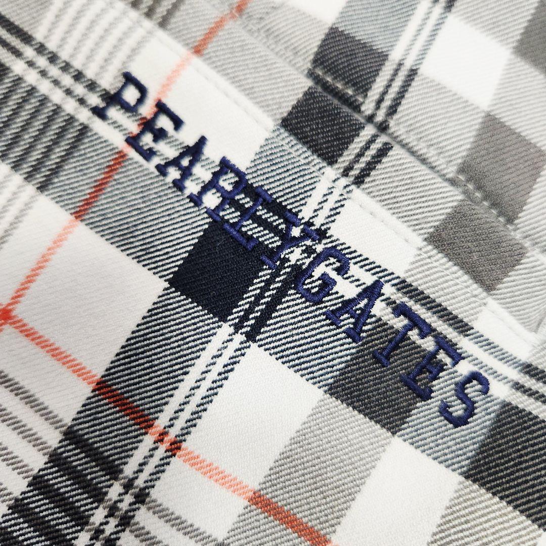 PEARLY GATES ゴルフウェア チェック ロングパンツ ストレッチ 3