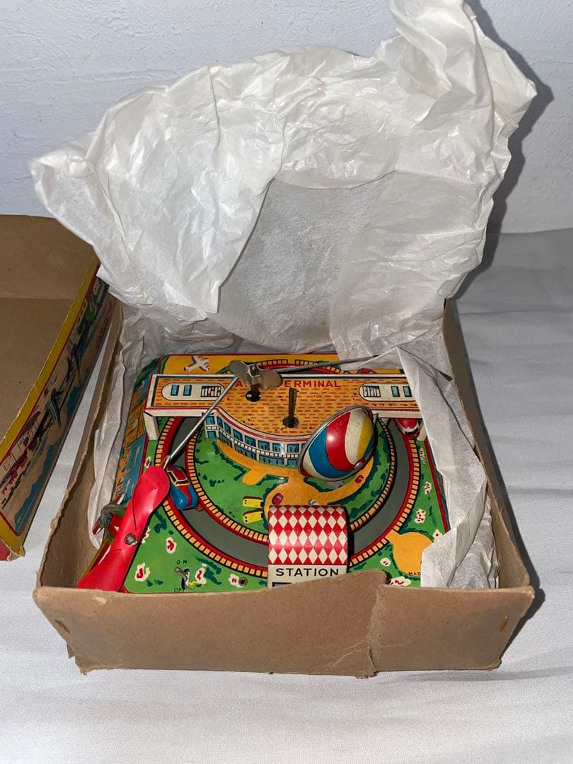 MERRY TOURIST LAND　ブリキ　ブリキの玩具　日本製　光球商会