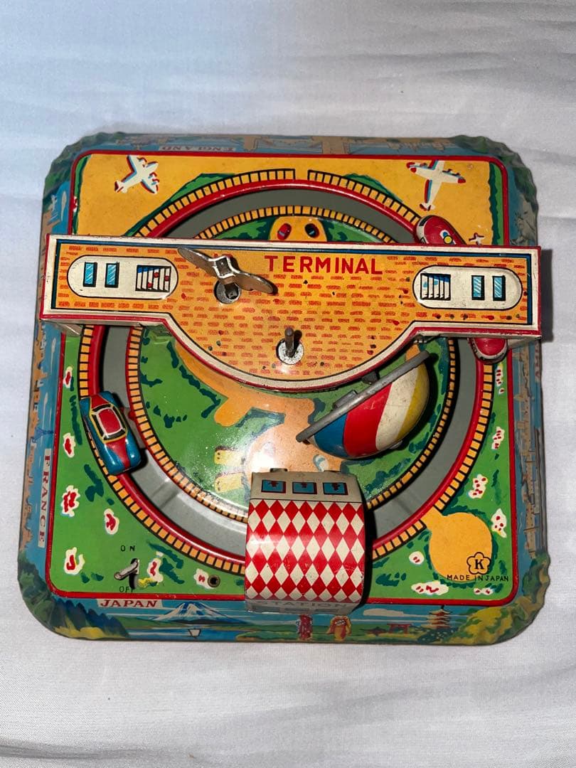 MERRY TOURIST LAND　ブリキ　ブリキの玩具　日本製　光球商会