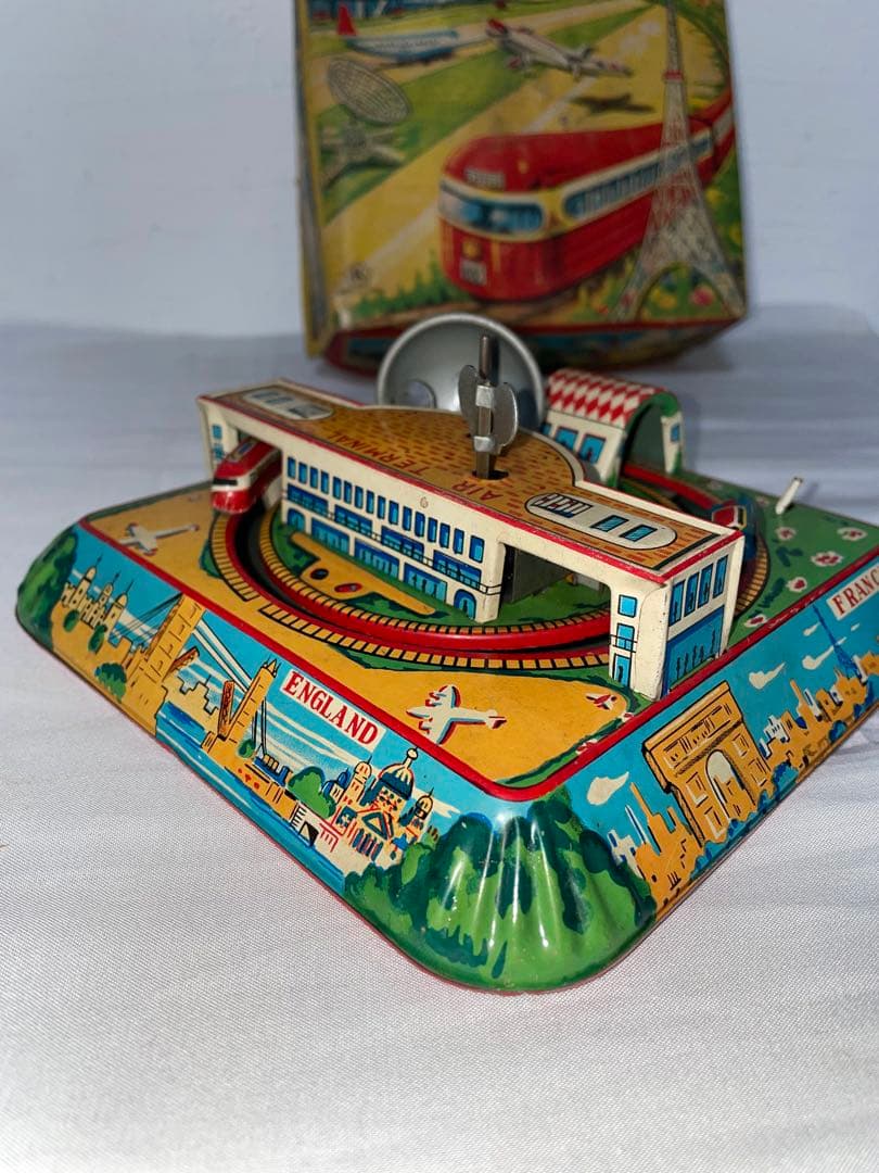 MERRY TOURIST LAND　ブリキ　ブリキの玩具　日本製　光球商会