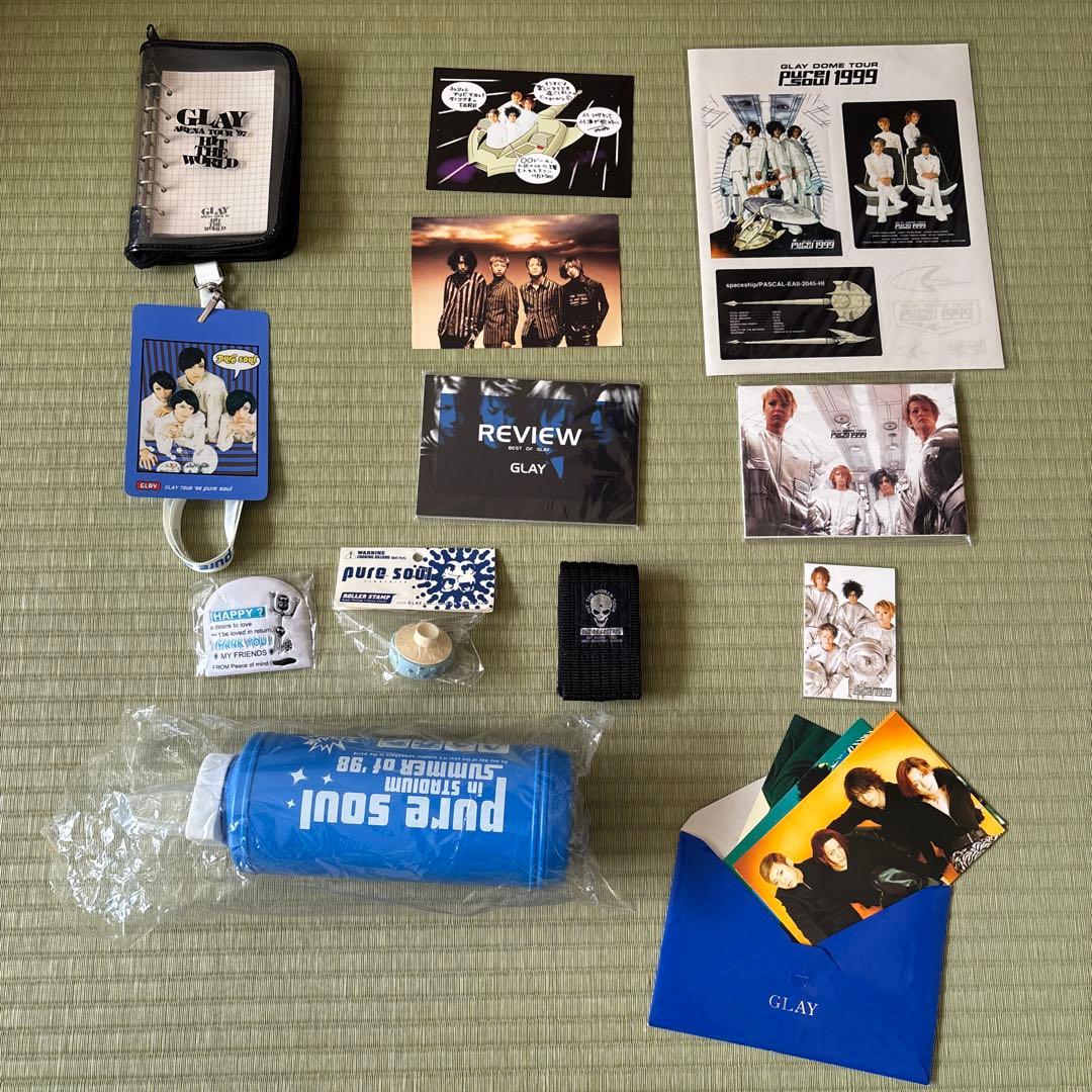 GLAY グッズまとめ売りセット
