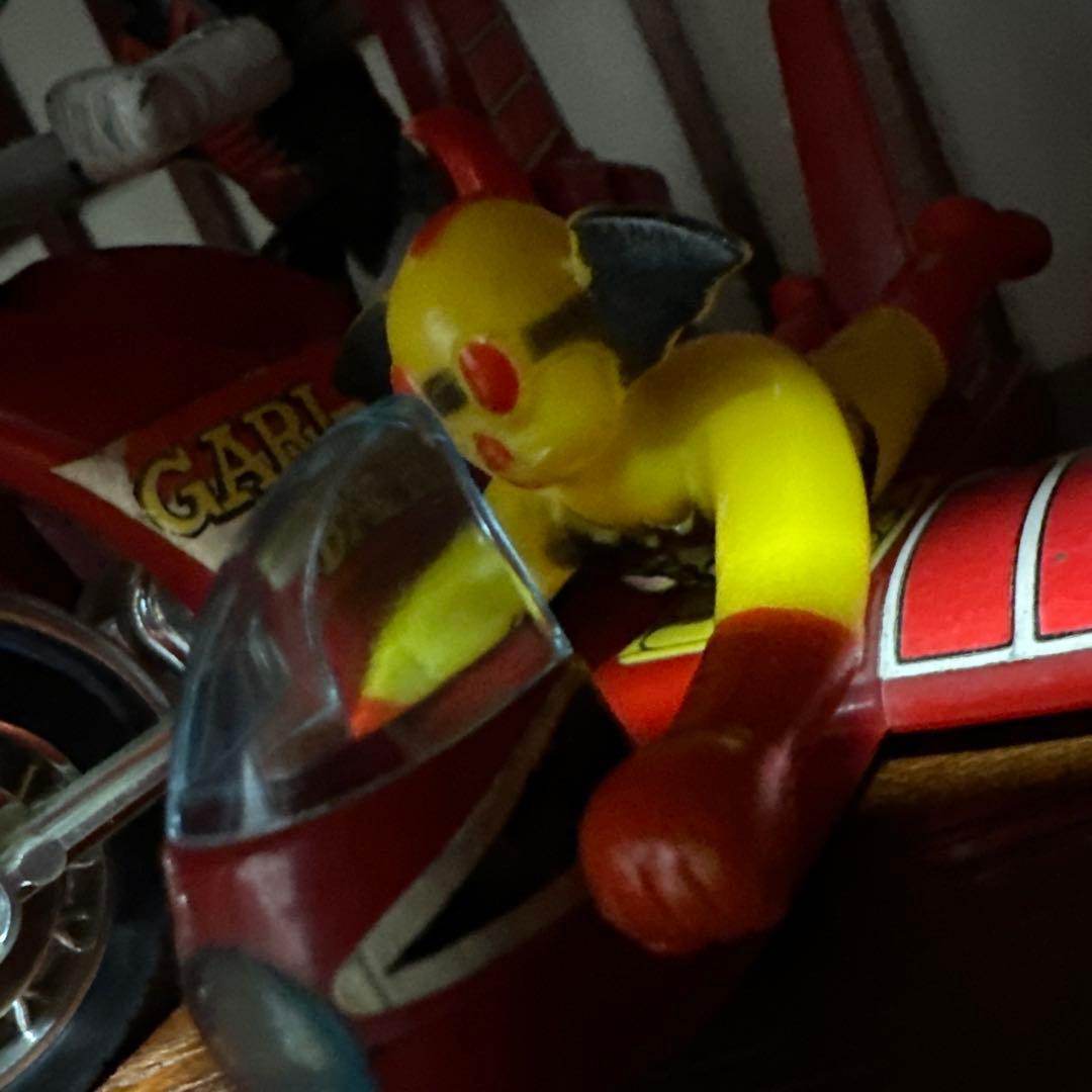 昭*和様 アクマイザー3 タカトクトイス 日本製 すすめ！ギャリバード号 ソフビ