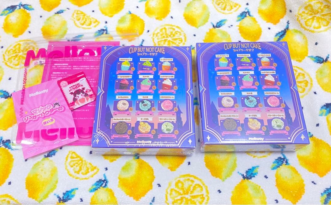 未開封シュリンク付き　mellojoy メロジョイ　カップケーキか？　スクイーズ