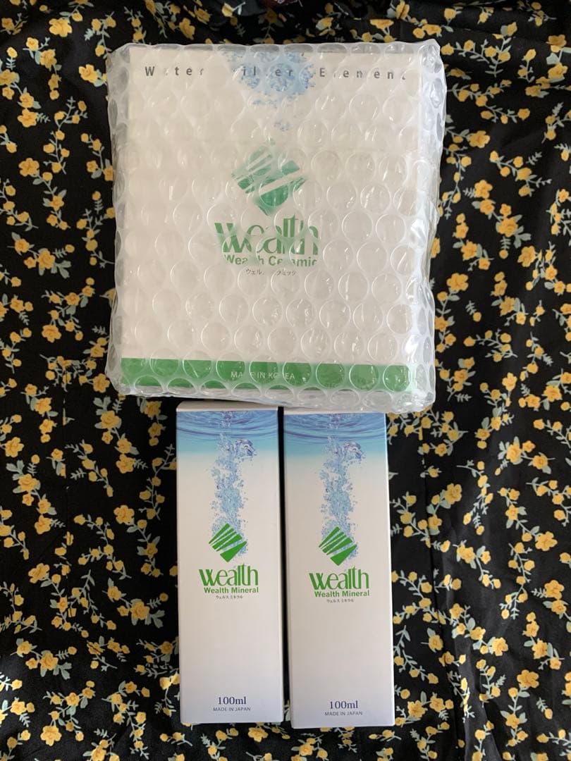 ミネラル原液100ml 2本＆セラミックフィルターのセット