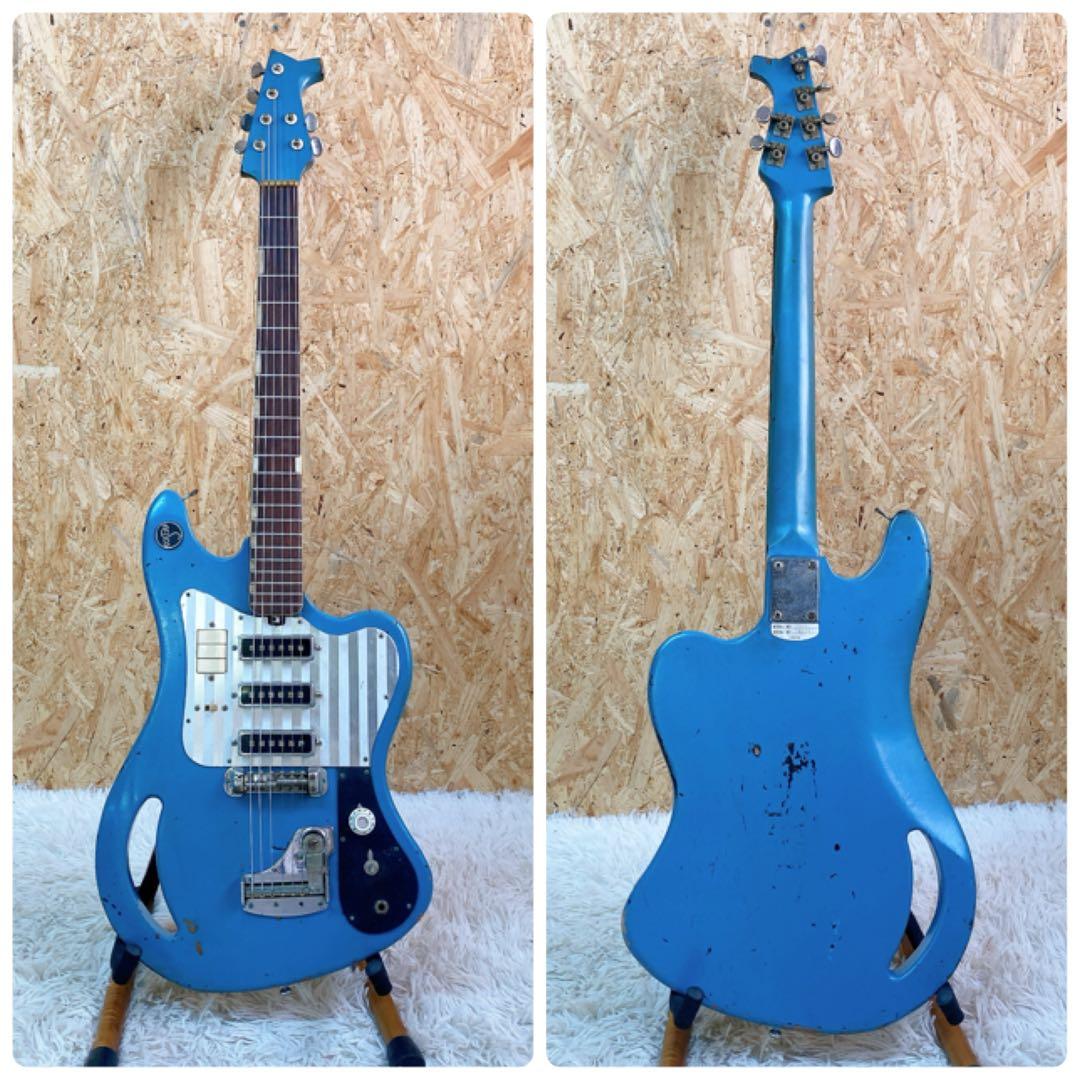 TEISCO TG-64 エレキギター ビザール ジャパンヴィンテージ テスコ