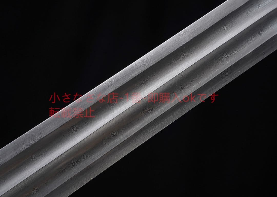 春秋戦剣模様鋼ねじれ星雲紋  古兵器 武具 刀装具 日本刀 模造刀 居合刀