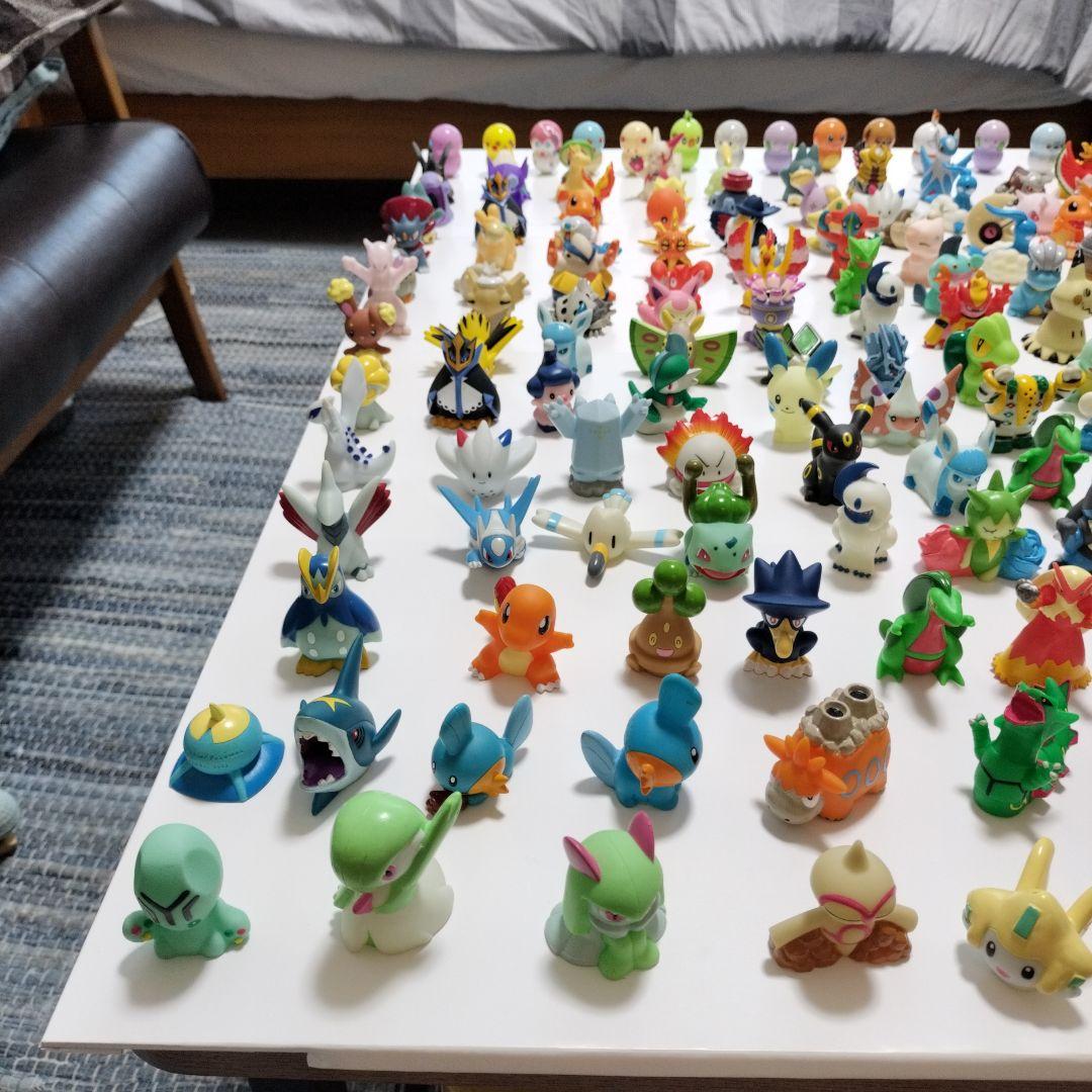 役470個断捨離ポケモンキッズ指人形フィギュアまとめ売り