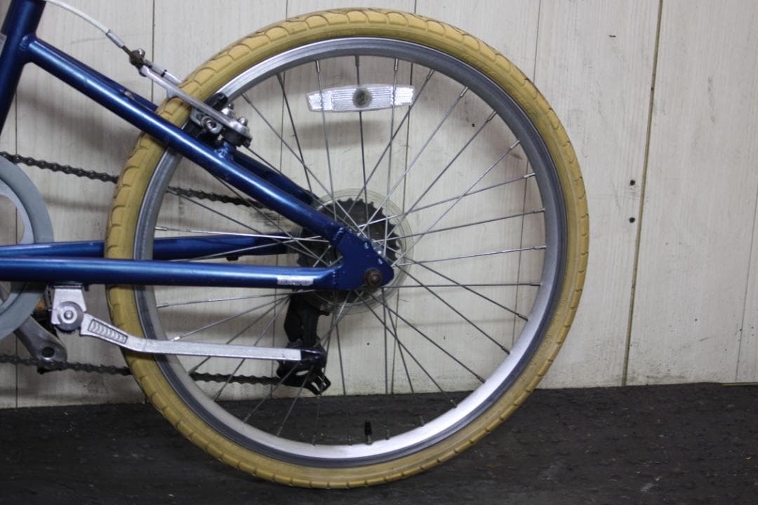 ANNAアンナ クリーム 20インチ 7速 アルミ380mm 青minivelo