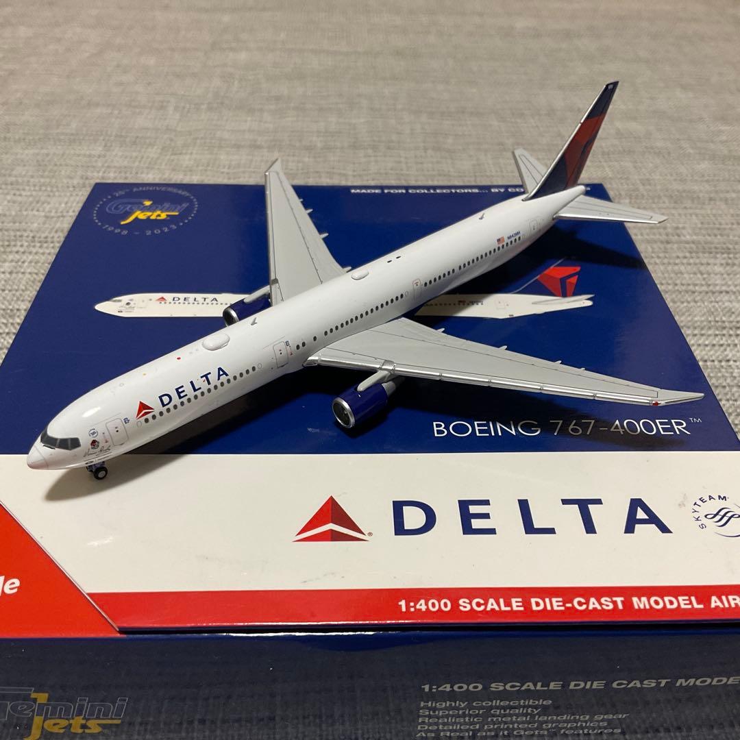 gemini jets 1/400 デルタ航空 b767-400 模型